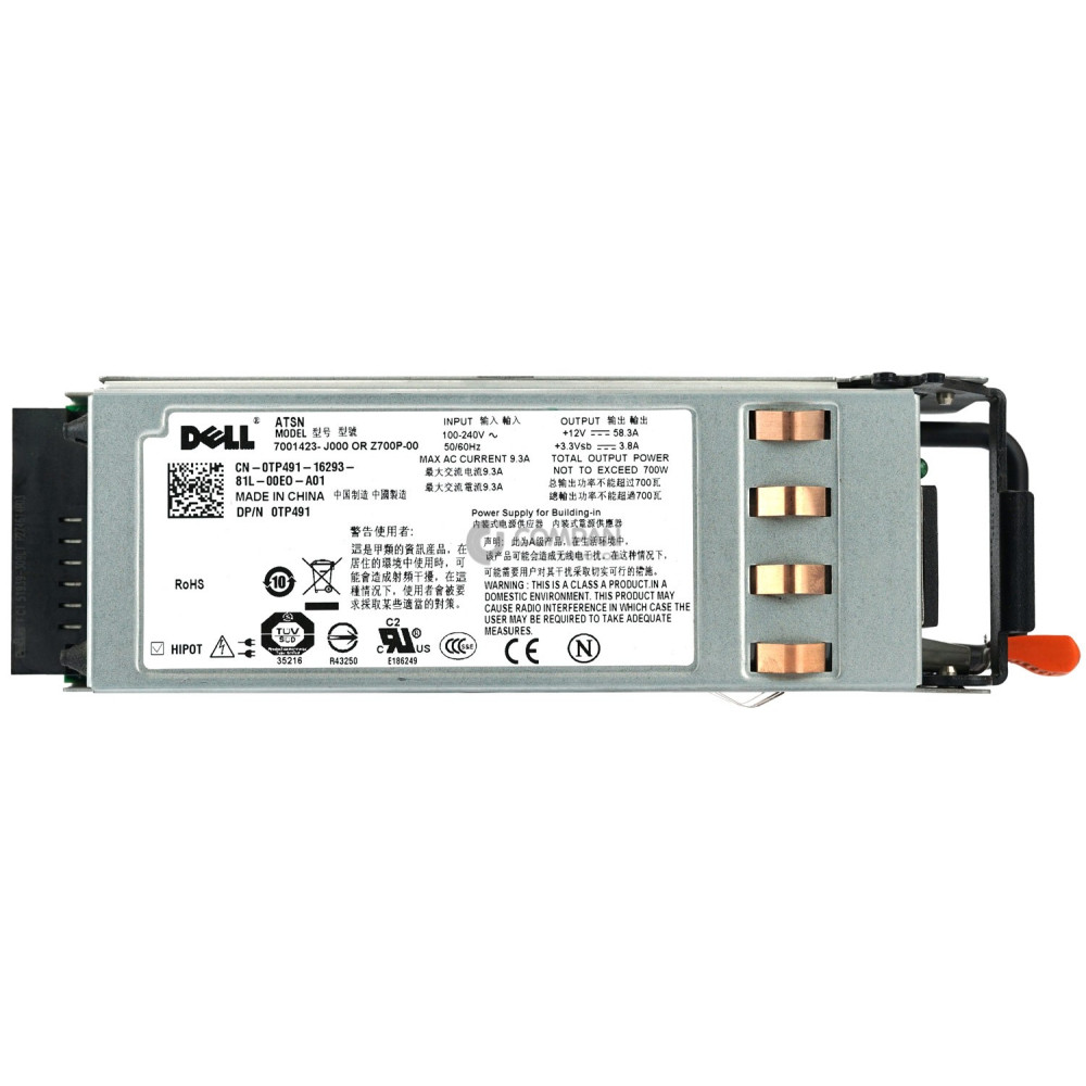 TP491 DELL 700W POWER SUPPLY FOR DELL POWEREDGE R805